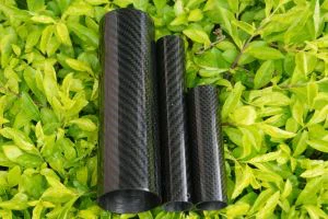Carbon Fiber Muffler Pipe, 3K Twill karbonska vlakna kompozitna izduvna cev
